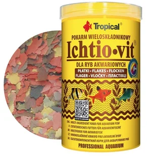 TROPICAL Ichtio-Vit - pokarm dla ryb akwariowych - Pokarm dla ryb - miniaturka - grafika 1