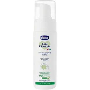 Chicco SZAMPON I ODŻYWKA 150 ML 0 M+ Baby Moments TOW018720 - Kosmetyki kąpielowe dla dzieci - miniaturka - grafika 1
