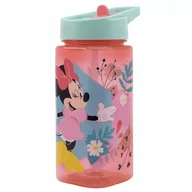 Bidony dla dzieci - MYSZKA MINNIE LATO BIDON Z RURKĄ I UCHWYTEM 510 ML - miniaturka - grafika 1