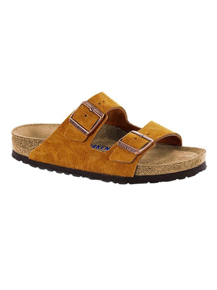 Birkenstock Skórzane klapki 