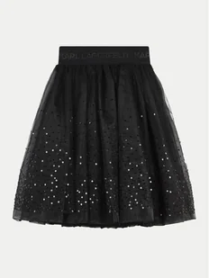 Karl Lagerfeld Kids Spódnica tiulowa Z30199 D Czarny Regular Fit - Spódnice - miniaturka - grafika 1