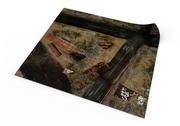 Gadżety dla graczy - Droga Gniewu 36"x36" / 91,5x91,5 cm - Fallout Wasteland Warfare - Mata gumowa do gier bitewnych - miniaturka - grafika 1
