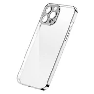 Etui i futerały do telefonów - Joyroom Chery Mirror Case etui pokrowiec do iPhone 13 Pro obudowa z metaliczną ramką srebrny (JR-BP908 silver) - miniaturka - grafika 1