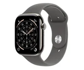 Smartwatch - Apple Watch 11 GPS + Cellular 46mm Naturalny Tytan Pasek S/M Szary - miniaturka - grafika 1