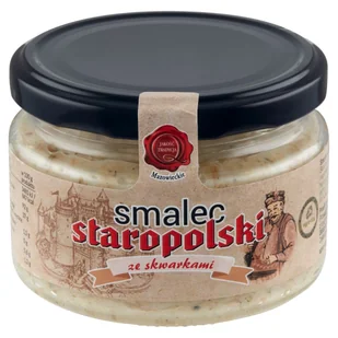 Agro-Top - Smalec staropolski ze skwarkami - Warzywa w marynacie - miniaturka - grafika 1