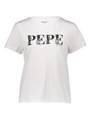 Koszulki i topy damskie - Pepe Jeans Koszulka w kolorze białym - miniaturka - grafika 1