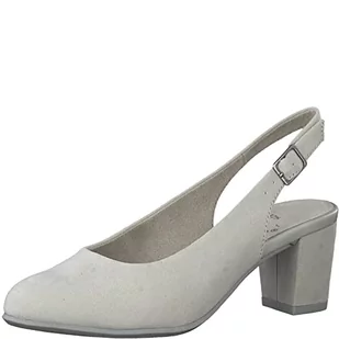 Jana Softline damskie 8-8-29460-20 Wedge czółenka damskie, LT.Grey, 38 EU, szary (lt grey), 38 EU Weit - Czółenka - miniaturka - grafika 1