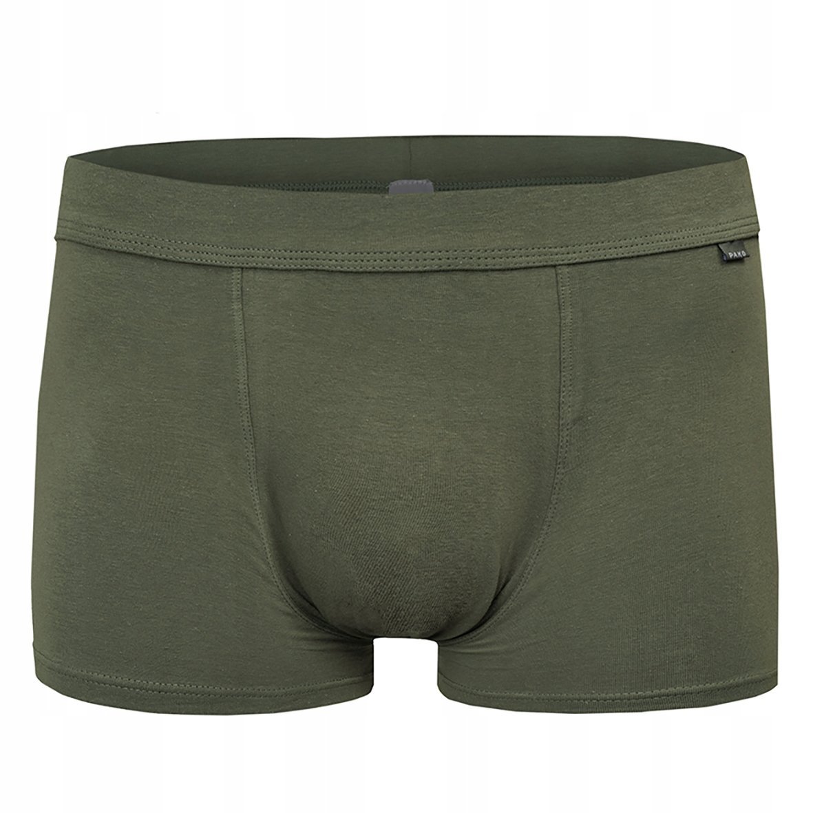 Bokserki męskie bawełniane wygodne ROCKY zielone XL Pako Jeans