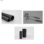 Piorunochrony - Elektroplast Rura sztywna RSO odgromowa 20/14 szara 1000 N, długość 3MB ( 2 szt) + złączka prosta sztywna ZPSO odgromowa 26/20 szara ( 1 szt) + obejma rury - miniaturka - grafika 1