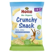 Przekąski dla dzieci - Holle Chrupki Jaglane Bio 25G - miniaturka - grafika 1