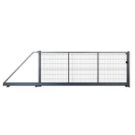 Ogrodzenia - Naterial Brama przesuwna Modus 4x1.5 m lewa antracytowa - miniaturka - grafika 1