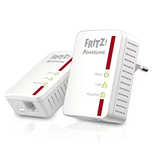 AVM FRITZ!Powerline 510E Set International party sieciowe do PowerLine 20002661 - Zasilacze do urządzeń sieciowych - miniaturka - grafika 1