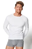 Majtki męskie - Henderson, Podkoszulek męski, z długim rękawem, biały, rozmiar XXL - miniaturka - grafika 1