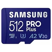 Karty pamięci - Samsung 512GB microSDXC PRO Plus 180MB/s (2023) - miniaturka - grafika 1