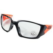 Okulary sportowe - Okulary rowerowe LAZER Magneto 2 Czarno-pomarańczowy | Bezpłatny transport - miniaturka - grafika 1