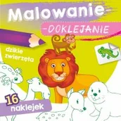 Powieści i opowiadania - Dzikie Zwierzęta Malowanie-Doklejanie Praca zbiorowa - miniaturka - grafika 1