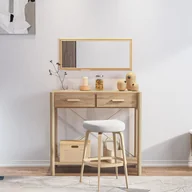 Konsole i sekretarzyki - vidaXL Stolik konsolowy, 82x38x75 cm, materiał drewnopochodny - miniaturka - grafika 1