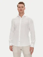 Koszule męskie - JOOP! Koszula 17 JSH-146Pai-W 30046075 Biały Slim Fit - miniaturka - grafika 1