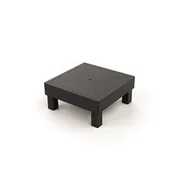 Stoły ogrodowe - Stolik KETER Elements Single Table 257367 Grafitowy - miniaturka - grafika 1