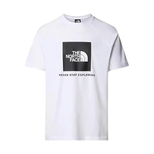 The North Face Męskie S/S Raglan Redbox Koszulka White XXL - Koszulki męskie - miniaturka - grafika 1