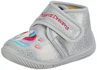 Botki damskie - Chicco Tiber botki z jednorożcem dla dziewcząt, kolor srebrny/czarny, 21 EU - miniaturka - grafika 1