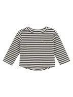 Kaftaniki dla niemowląt - Noppies Koszulka "Superior" w kolorze biało-antracytowym - miniaturka - grafika 1