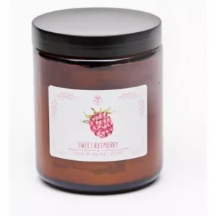 Świeczka zapachowa Sweet Raspberry 250ml - Świece - miniaturka - grafika 1