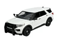Samochody i pojazdy dla dzieci - MOTORMAX 2022 FORD POLICE INTERCEPTOR UTILITY BIAŁY 1:24 76990 - miniaturka - grafika 1