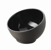 Miski i półmiski - Revol Solid miseczka asymetryncza 40 ml, czarna Glossy Black - miniaturka - grafika 1
