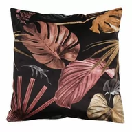 Poduszki dekoracyjne - Poduszka SUMBA 45 x 45 cm czarna - miniaturka - grafika 1