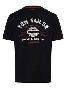 Tom Tailor - T-shirt męski, niebieski - Koszulki męskie - miniaturka - grafika 1