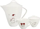 Cukiernice - Zestaw do herbaty Koleda (imbryk, dzbanek na mleko, cukiernica) - miniaturka - grafika 1