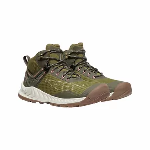 Buty trekkingowe damskie KEEN NXIS EVO MID WP - Buty trekkingowe damskie - miniaturka - grafika 1