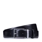 Paski - Męski pasek skórzany prosty - miniaturka - grafika 1