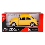 Samochody i pojazdy dla dzieci - RMZ City Volkswagen Beetle 1967 żółty w skali 1:32 Daffi - miniaturka - grafika 1
