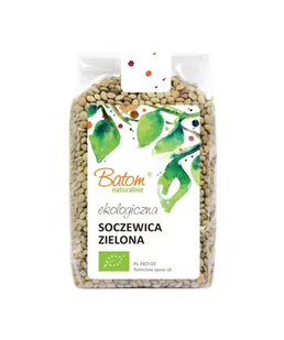 Batom Soczewica zielona bio 250g - Ziarna i nasiona roślin strączkowych - miniaturka - grafika 1