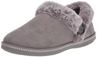 Kapcie damskie - Skechers Damskie przytulne kapcie z tostami Campfire-Fresh, Grafitowy, 35.5 EU - miniaturka - grafika 1
