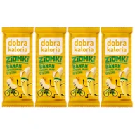 Batoniki - Dobra Kaloria Baton Ziomki banan i nerkowiec Zestaw 4 x 32 g - miniaturka - grafika 1