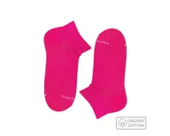 Skarpetki męskie - Różowe stopki z bawełny organicznej - miniaturka - grafika 1
