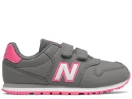 Buty dla dziewczynek - Buty dziecięce NB PV500NGP 500 Szare - miniaturka - grafika 1