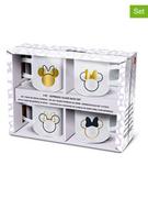 Serwisy do kawy i herbaty - Disney Minnie Mouse Szklanki (4 szt.) w kolorze złoto-czarnym - 100 ml - miniaturka - grafika 1