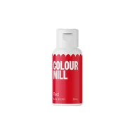 Dodatki do ciast w proszku - Barwnik olejowy 20ml CZERWONY czerwień Colour Mill - Red - miniaturka - grafika 1