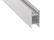 Akcesoria do oświetlenia - Profil aluminiowy DULIO do taśm LED - Biały lakierowany - 2m - miniaturka - grafika 1