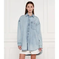 Koszule damskie - POLO RALPH LAUREN Jeansowa koszula Relaxed fit - miniaturka - grafika 1