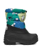 Buty dla chłopców - Reima Śniegowce 5400024M-85B1 Zielony - miniaturka - grafika 1