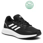 Buty sportowe damskie - Adidas BUTY MŁODZIEŻOWE RUNFALCON 2.0 CZARNE FY9495 - miniaturka - grafika 1