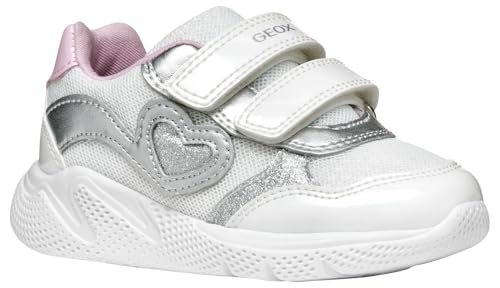 Geox B Sprintye Girl A Sneakersy Dziewczęce, wielokolorowe, 26 EU