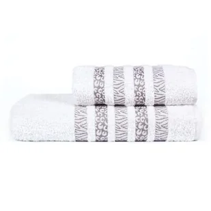 Ręcznik kąpielowy, bawełniany 50 x 100, biały - Ręczniki - miniaturka - grafika 1