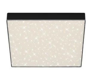 Briloner 7078-415 - LED Plafon STAR SKY LED/21W/230V 28x28 cm czarny - Lampy sufitowe - miniaturka - grafika 1