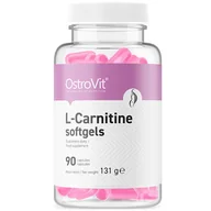 Spalacze tłuszczu - Ostrovit L-Carnitine Softgels 90caps - miniaturka - grafika 1